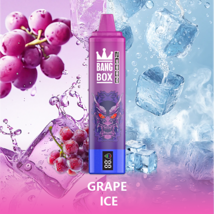 BANG BOX 20000 Puffs Double Flavor Disposable Vape - Grape Ice