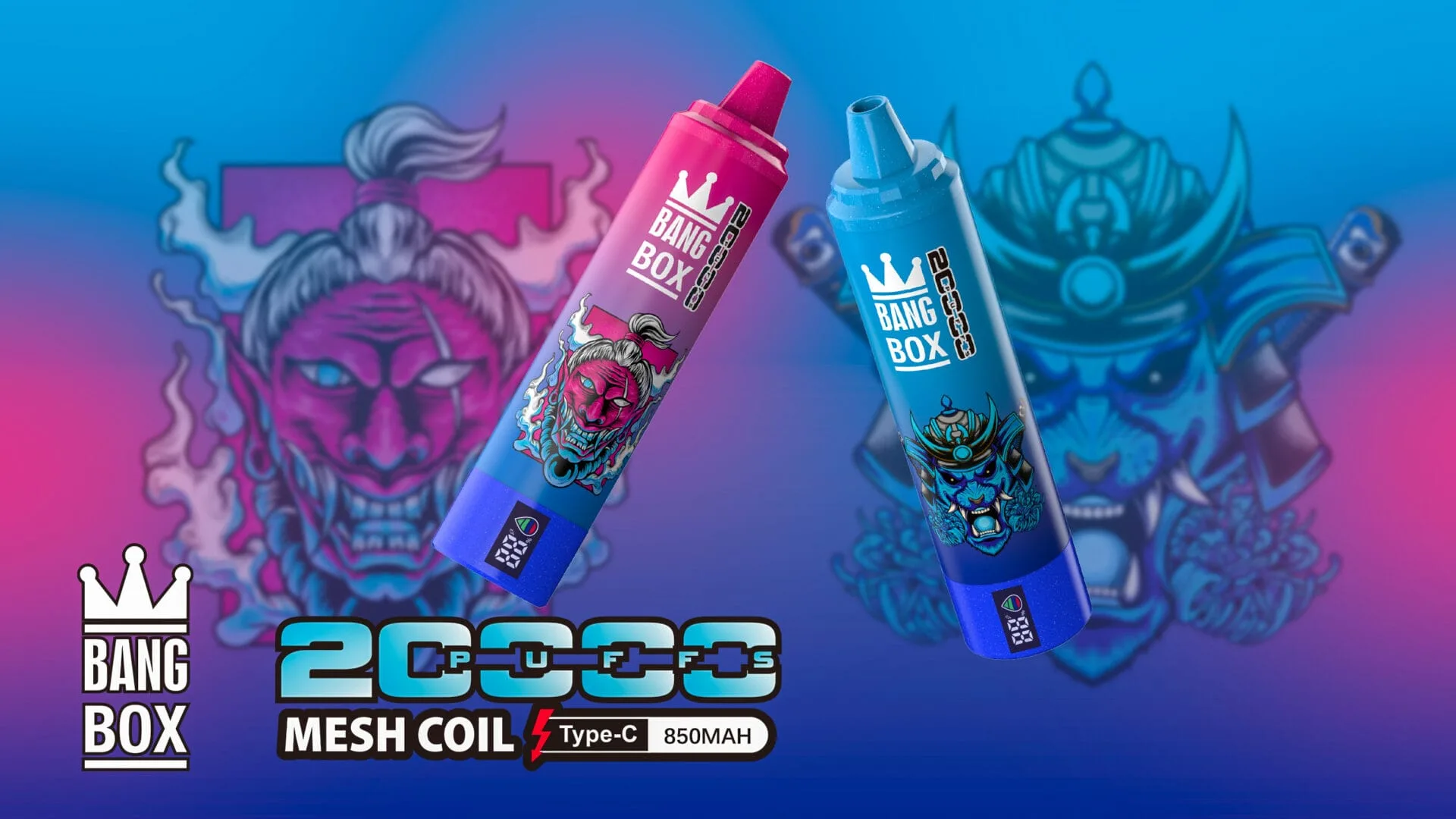 Bang Box 20000 Puffs 0% 2% 3% 5% Nicotine Rechargeable Bulk Buy Disposable Vape Wholesale