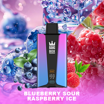 BANG BOX 30000 Puffs Disposable Vape-Blueberry Sour Raspberry Ice