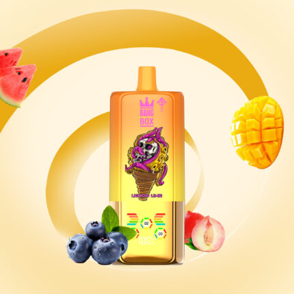 BANG BOX 80000 Puffs 3 in1 Flavor Disposable Vape - Lemon lime+Mango peach watermelon+Blueberry ice