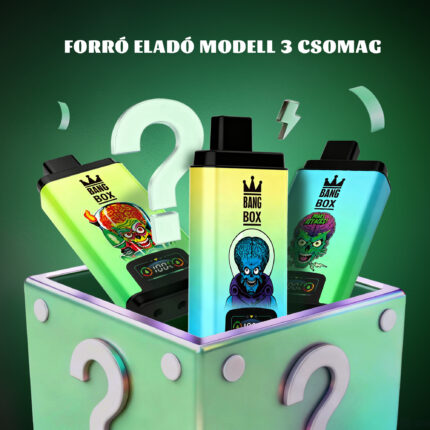 🎁3 db-os BANG BOX 50000 Puffs Double Flavor Disposable Vape – Titokdoboz árzuhanás!