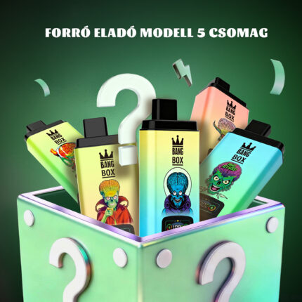 💎5 db-os BANG BOX 50000 Puffs Double Flavor Disposable Vape – Titokdoboz árzuhanás!