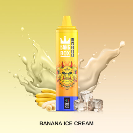 BANG BOX 20000 Puffs Double Flavor Disposable Vape - Banana Ice